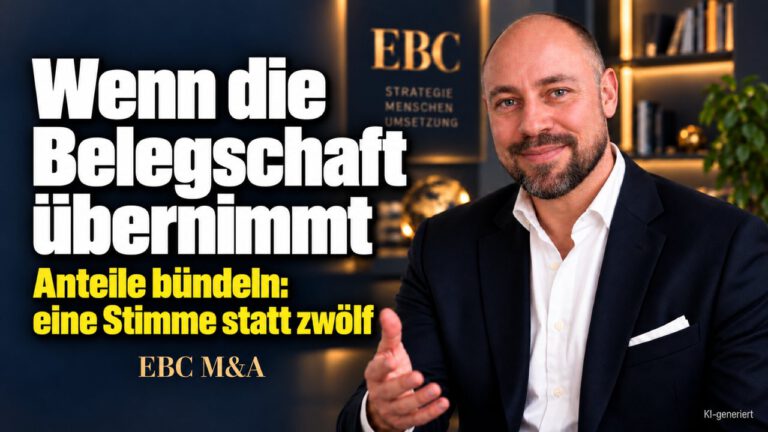 Belegschaft übernimmt: Nachfolge mit Mitarbeitern. Mieter als Mitgesellschafter. EBC M&A erklärt Mitarbeiterbeteiligung als Weg für Nachfolge und Verkauf.