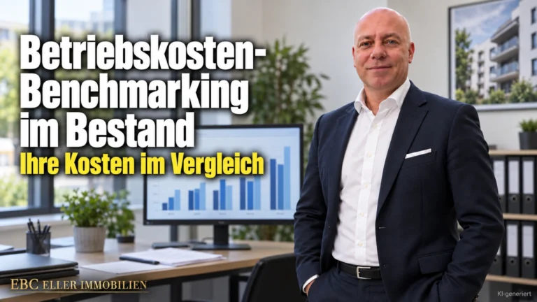 Betriebskosten-Benchmarking im Bestand: Ihre Kosten im Vergleich. EBC Eller Immobilien zeigt Hausverwaltungen, welche Kennzahl Eigentümergemeinschaften im Controlling brauchen.