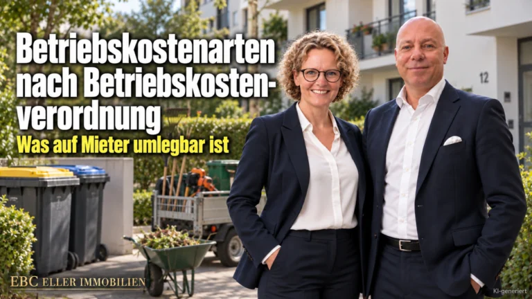 Betriebskostenarten nach Betriebskostenverordnung: Was auf Mieter umlegbar ist. EBC Eller Immobilien grenzt für Hausverwaltungen Heizkostenverordnung und Vollwartungsvertrag ab.