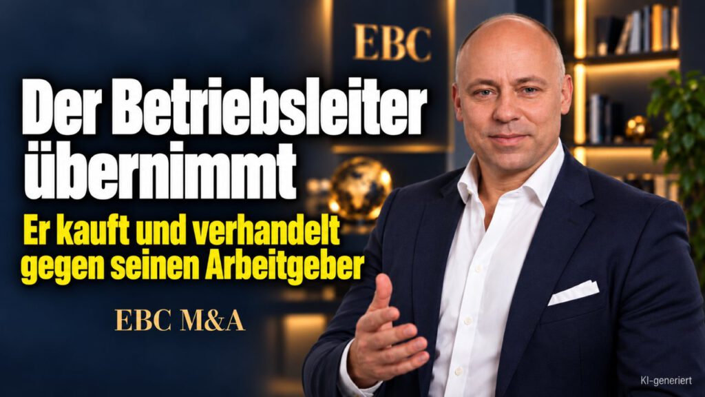 Management-Buy-out: Der Betriebsleiter kauft. Der Betriebsleiter übernimmt. EBC Eller Business Consulting erklärt Finanzierung und Ablauf für Nachfolge und Verkauf.