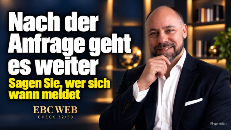 Danke-Seite: Mehr als „Wir melden uns“. Vielen Dank, wir melden uns. EBC Eller Business Consulting zeigt, wie die Danke-Seite nach dem Formular die Kundenbindung beginnt.