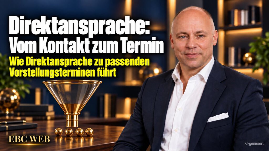Direktansprache: Vom Kontakt zum Termin. Vier Termine, aber andere. EBC Eller Business Consulting zeigt, wie Active Sourcing und Telefoninterview die Personalauswahl vorbereiten.