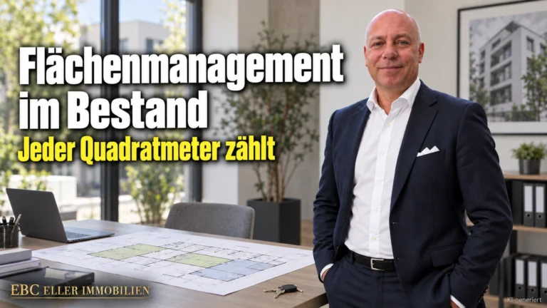 Flächenmanagement im Bestand: Jeder Quadratmeter zählt. EBC Eller Immobilien erklärt im Facility Management DIN 277, MF-G und Wohnflächenverordnung.