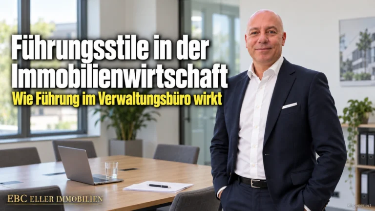 Führungsstile in der Immobilienwirtschaft: Wie Führung im Verwaltungsbüro wirkt. EBC Eller Immobilien vergleicht für Hausverwaltungen Management by Objectives und Management by Exception.