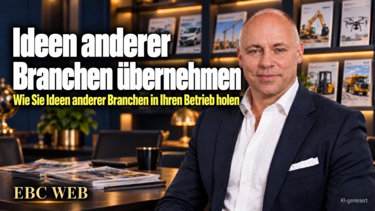 Ideen anderer Branchen übernehmen: Die Suche im eigenen Fach. EBC Eller Business Consulting zeigt, wie Benchmarking über die Branche hinaus Abläufe verbessert.