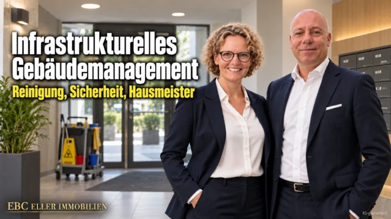 Infrastrukturelles Gebäudemanagement: Reinigung, Sicherheit, Hausmeister. EBC Eller Immobilien ordnet im Facility Management Verkehrssicherungspflicht, Werkvertrag und Betriebskosten.