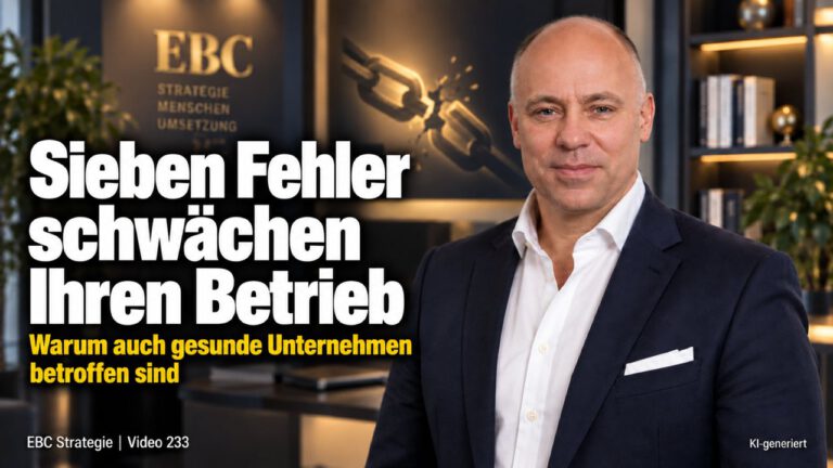 Kalkulation: Fehler, die Betriebe schwächen. Viel Arbeit, wenig Ertrag. EBC Strategie prüft Kalkulation, Preisgestaltung und Liquidität für mehr Ertrag.