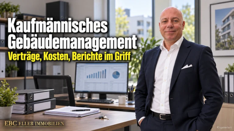 Kaufmännisches Gebäudemanagement: Verträge, Kosten, Berichte im Griff. EBC Eller Immobilien erklärt im Facility Management Vertragsmanagement, Sollstellung und Objektbuchhaltung.