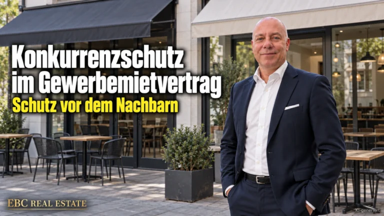 Konkurrenzschutz im Gewerbemietvertrag: Schutz vor dem Nachbarn. EBC Real Estate erklärt im Property Management Hauptsortiment, Betriebspflicht und Mietminderung.