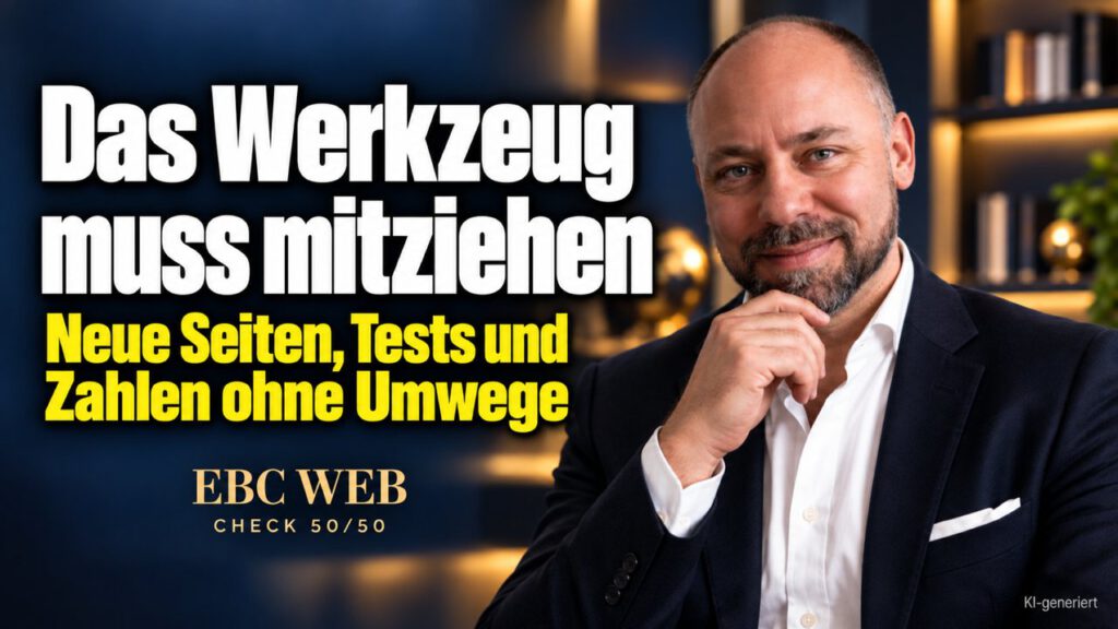 Landingpage-Werkzeug: Das richtige System wählen. Das gewöhnliche System reicht nicht. EBC Eller Business Consulting vergleicht, welches System A/B-Test und Conversion-Messung beherrscht.