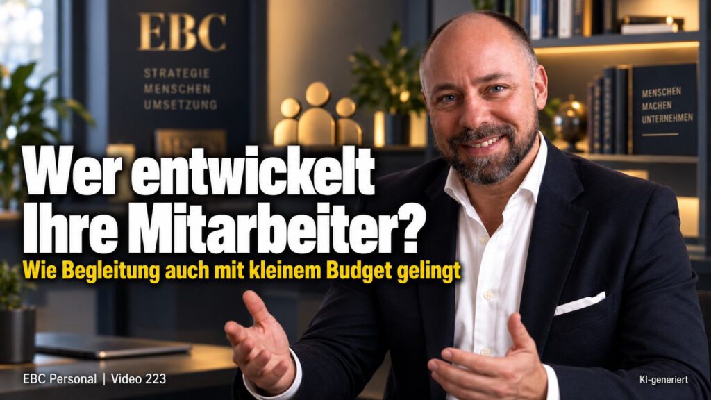 Mentoring im Betrieb: Wer Mitarbeiter entwickelt. Stillstand beim besten Mitarbeiter. EBC Personal zeigt in der Personalführung, wie Mentoring die Personalentwicklung trägt.