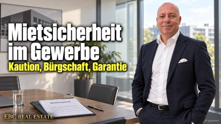 Mietsicherheit im Gewerbe: Kaution, Bürgschaft, Garantie. EBC Real Estate vergleicht im Property Management Mietkaution, Bürgschaft und Vermieterpfandrecht.