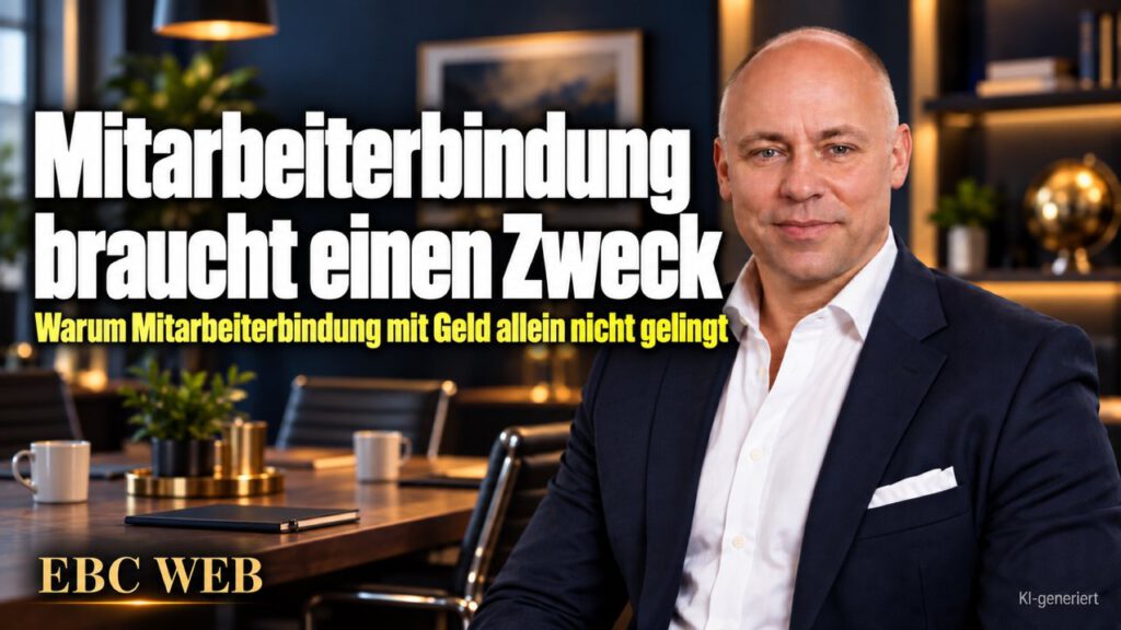 Mitarbeiterbindung braucht einen Zweck: Wofür gibt es uns? EBC Eller Business Consulting zeigt im Recruitment, wie Unternehmenszweck und Arbeitgebermarke die Fluktuation senken.