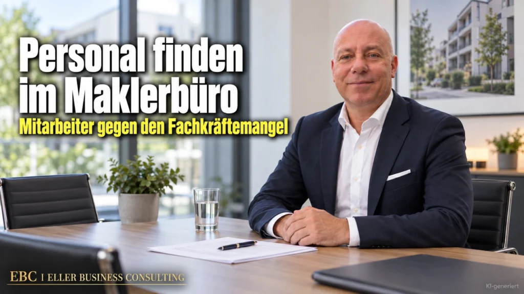 Personal finden im Maklerbüro: Mitarbeiter gegen den Fachkräftemangel. EBC Eller Business Consulting verbindet Personalbedarfsplanung, Stellenbeschreibung und Gleichbehandlungsgesetz.