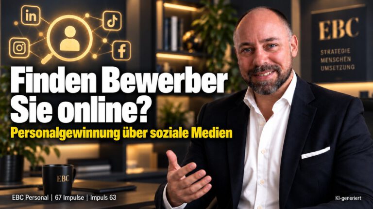 Personalgewinnung online: Finden Bewerber Sie? Die Bewerberin sucht zuerst Sie. EBC Personal erklärt, wie Arbeitgebermarke, Stellenanzeige und Soziale Medien Bewerber zu Ihnen führen.