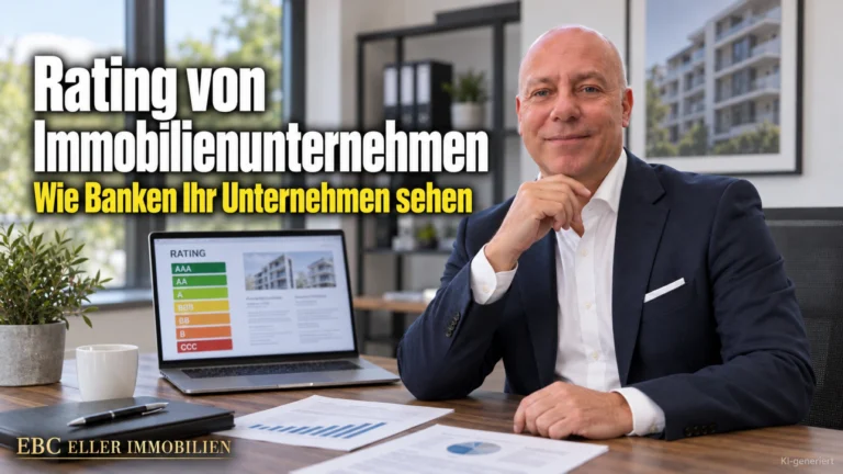 Rating von Immobilienunternehmen: Wie Banken Ihr Unternehmen sehen. EBC Eller Immobilien erklärt Hausverwaltungen Bankrating, Eigenkapitalquote und Risikoaufschlag.