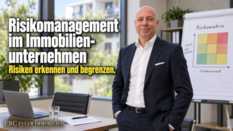 Risikomanagement im Immobilienunternehmen: Risiken erkennen und begrenzen. EBC Eller Immobilien prüft für Hausverwaltungen Bankrating, Anschlussfinanzierung und Leerstand.
