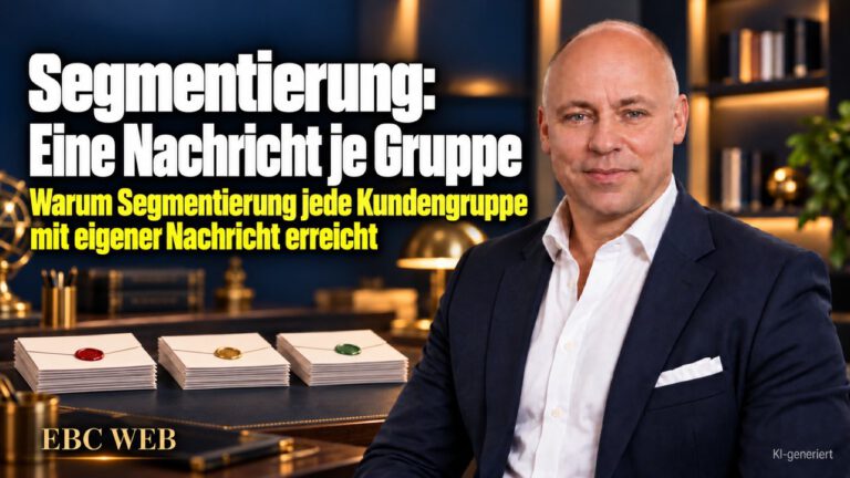 Segmentierung: Eine Nachricht je Gruppe. Ein Rundbrief für alle. EBC Eller Business Consulting zeigt, wie Persona und Kundensegmente die Kundenansprache im Online-Marketing schärfen.