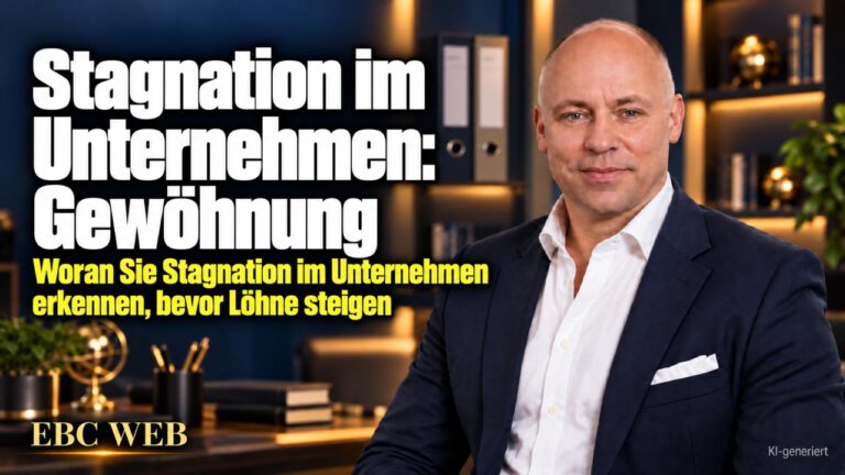 Stagnation im Unternehmen: Gewöhnung. Solide Zahlen, alter Anspruch. EBC Eller Business Consulting prüft mit Soll-Ist-Vergleich, wo Marge und Honorar eine Preisanpassung brauchen.