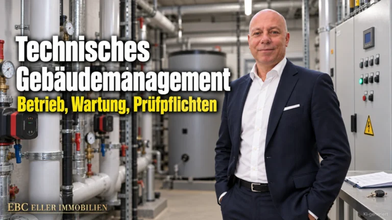 Technisches Gebäudemanagement: Betrieb, Wartung, Prüfpflichten. EBC Eller Immobilien erklärt im Facility Management Instandhaltung, Energiemanagement und Verkehrssicherungspflicht.