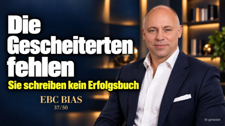 Überlebensverzerrung: Wer fehlt in der Stichprobe? Nur die Heimkehrer gezählt. EBC Bias erklärt, warum Erfolgsgeschichten allein keine Strategie begründen.
