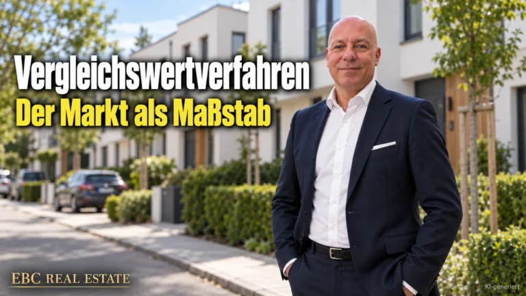 Vergleichswertverfahren: Der Markt als Maßstab. EBC Real Estate erklärt Gutachtern und Sachverständigen Bodenwert, Kaufpreissammlung und Gutachterausschuss.