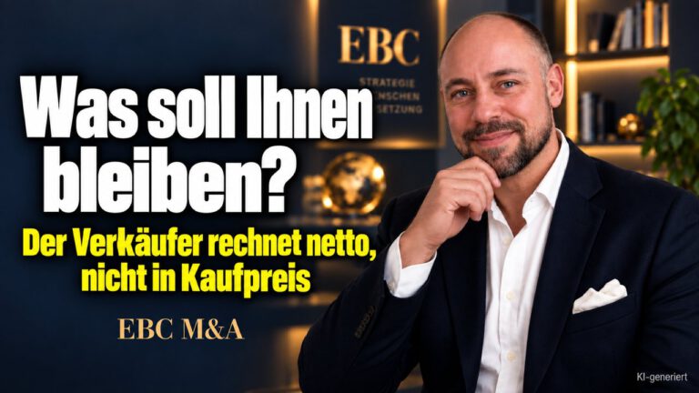 Kaufpreis: Was dem Verkäufer bleibt. Das niedrigere Angebot gewinnt. EBC M&A rechnet in der Verhandlung vor, was beim Unternehmensverkauf nach dem Kaufpreis bleibt.