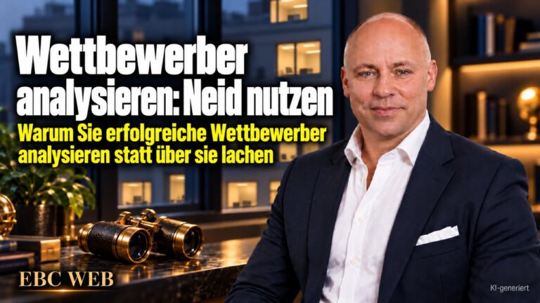 Wettbewerber analysieren: Neid nutzen. Gelächter in der Büroküche. EBC Eller Business Consulting zeigt, wie Benchmarking und Marktbeobachtung Ihre Strategie schärfen.