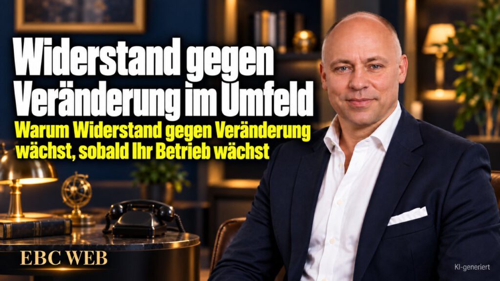 Widerstand gegen Veränderung im Umfeld: Der Anruf am Sonntag bleibt aus. EBC Eller Business Consulting zeigt Unternehmern, wie Wachstum Bedenkenträger im Umfeld weckt.