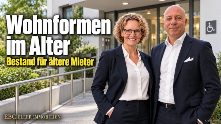 Wohnformen im Alter: Bestand für ältere Mieter. EBC Eller Immobilien zeigt Hausverwaltungen betreutes Wohnen, barrierefreies Bauen und soziale Wohnraumförderung.
